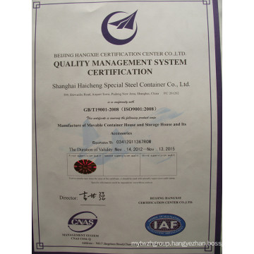 ISO Certificated Living Container (shs-fp-office036)